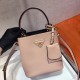 Small Prada Panier Saffiano leather Bucket bag Size: 17x18x10.5CM