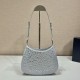 Prada Cleo satin bag with crystals Size: 22x18.5x4.5CM