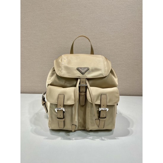 Prada Small Re-Nylon backpack  Size:24x28x12cm