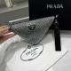 Prada Crystal Triangle pouch