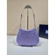 Prada Cleo satin bag with crystals Size: 22x18.5x4.5CM