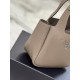 Prada Leather handbag  Size: 15x18x10CM