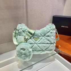 Prada padded hobo bag