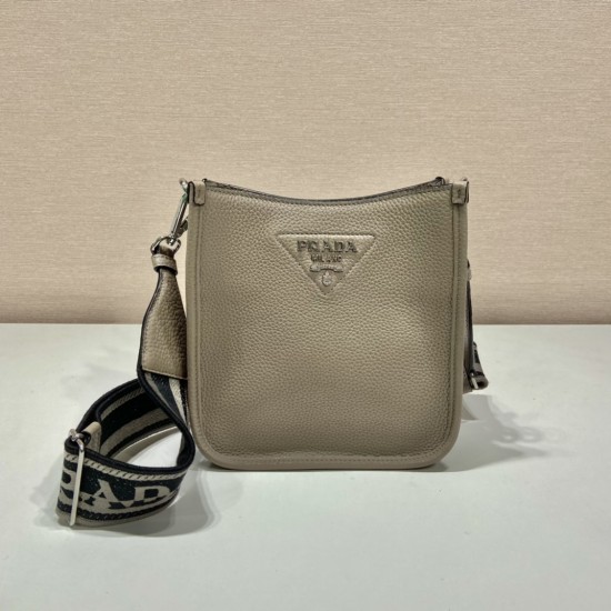 Prada Leather mini shoulder bag Size: 19x20x6CM