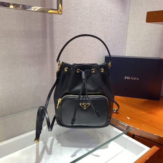 Prada Cowhide Bucket shoulder bag