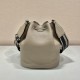 Prada Leather bucket bag  Size: 20x25x14CM