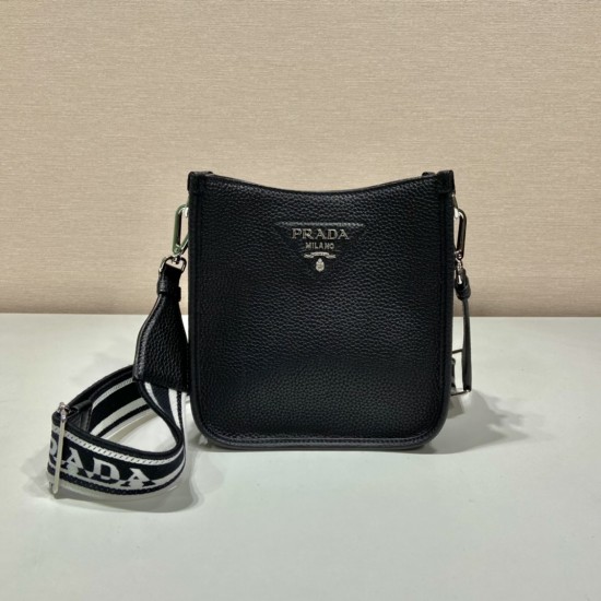 Prada Leather mini shoulder bag Size: 19x20x6CM