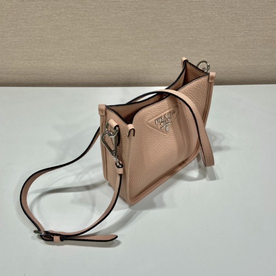 Prada Leather mini shoulder bag Size: 19x20x6CM