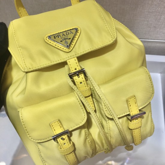 Prada Re-Nylon mini backpack Size:17x15.5x8cm