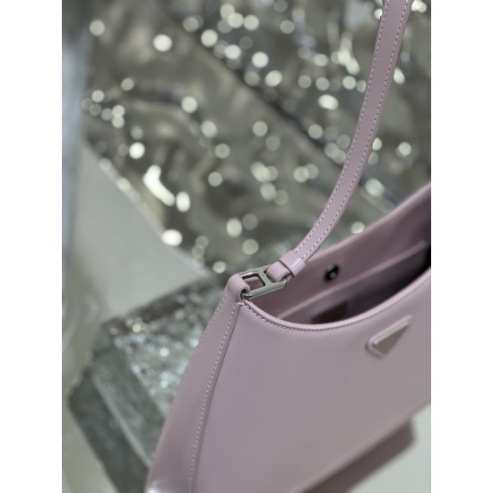 Prada Cleo brushed leather shoulder bag  Size: 26.5x15x4CM