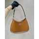 Prada Cleo brushed leather shoulder bag  Size: 30x18.5x4cm