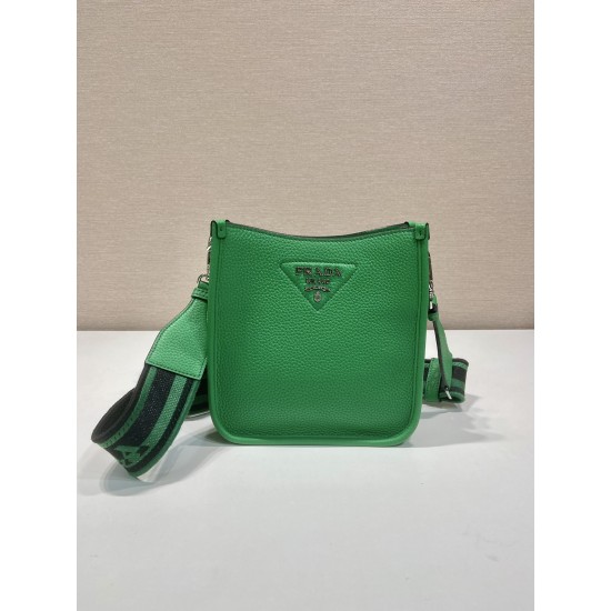 Prada Leather mini shoulder bag Size: 19x20x6CM