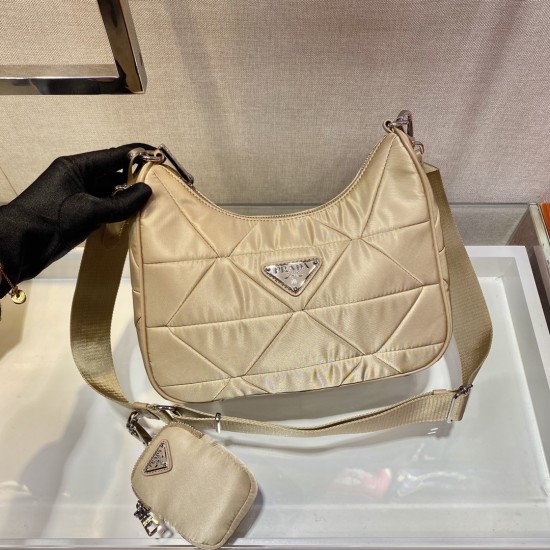 Prada Re-Nylon padded hobo bag