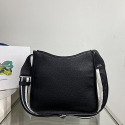 Prada Large Leather hobo bag  Size: 30x28x12CM
