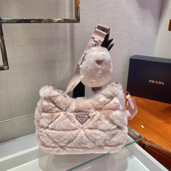 Prada padded hobo bag