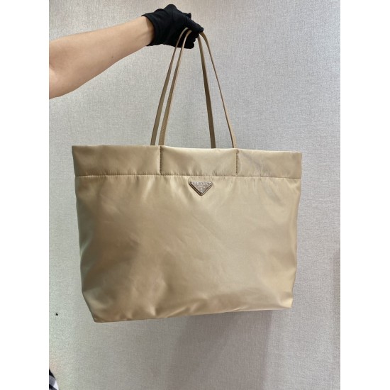 Prada Re-Nylon and Saffiano leather tote bag