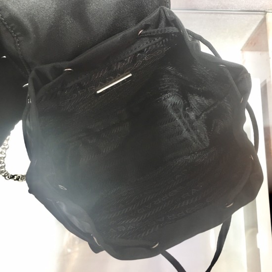 Prada Re-Nylon mini backpack Size:17x15.5x8cm