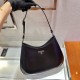 Prada Cleo brushed leather shoulder bag  Size: 30x18.5x4cm