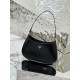 Prada Cleo brushed leather shoulder bag  Size: 26.5x15x4CM