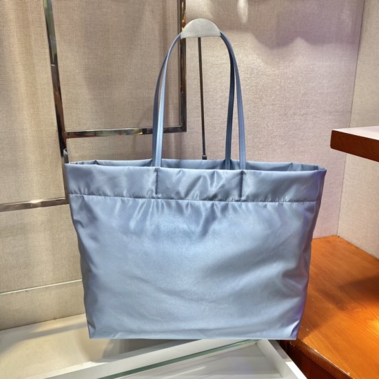 Prada Re-Nylon and Saffiano leather tote bag