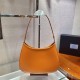 Prada Cleo brushed leather shoulder bag  Size: 26.5x15x4CM