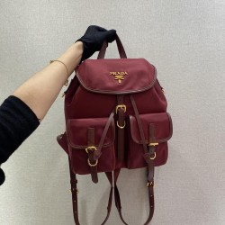 Prada Small Re-Nylon backpack  Size:24x28x12cm