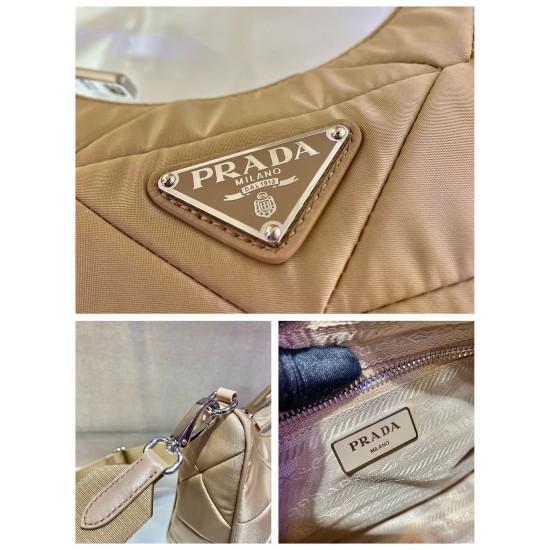 Prada Re-Nylon padded hobo bag