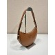 Prada Leather shoulder bag Size: 22.5x18.5x6CM