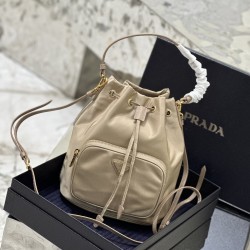 Prada Duet Re-Nylon Bucket shoulder bag