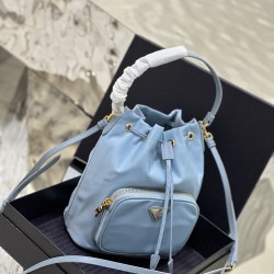 Prada Duet Re-Nylon Bucket shoulder bag