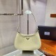 Prada Cleo brushed leather shoulder bag  Size: 26.5x15x4CM