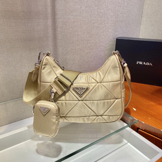 Prada Re-Nylon padded hobo bag