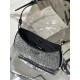 Prada Cleo satin bag with crystals Size: 22x18.5x4.5CM