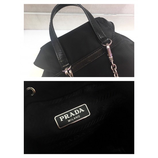 Prada Re-Nylon mini backpack Size:17x15.5x8cm