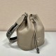 Prada Leather bucket bag  Size: 20x25x14CM