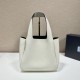 Prada Leather tote  Size: 25x21.5x14CM