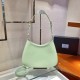 Prada Cleo brushed leather shoulder bag  Size: 30x18.5x4cm