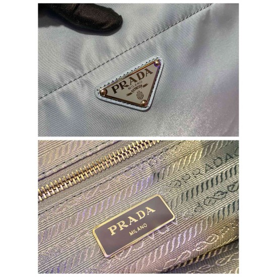 Prada Re-Nylon and Saffiano leather tote bag