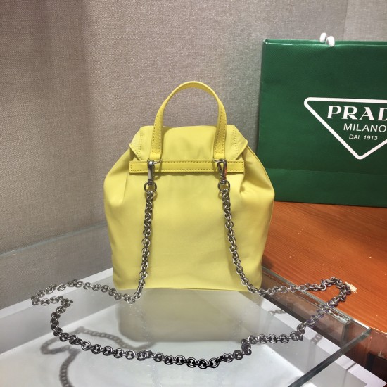 Prada Re-Nylon mini backpack Size:17x15.5x8cm