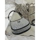 Prada Cleo satin bag with crystals Size: 22x18.5x4.5CM