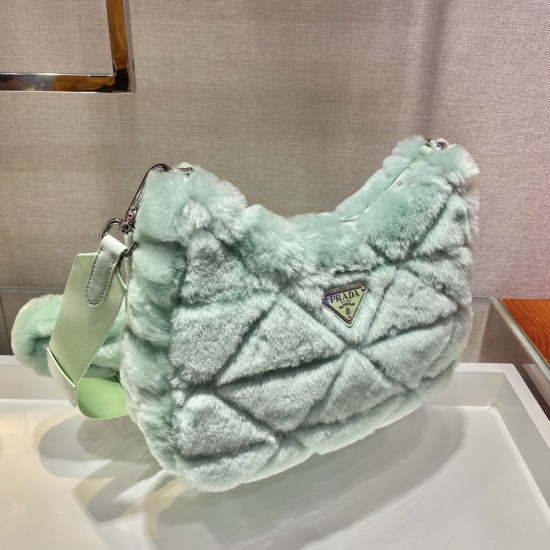 Prada padded hobo bag