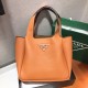 Prada Leather tote  Size: 25x21.5x14CM