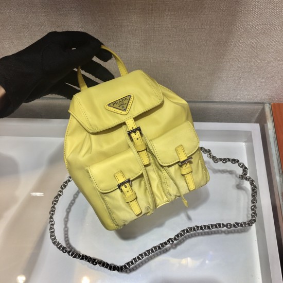 Prada Re-Nylon mini backpack Size:17x15.5x8cm