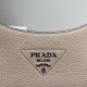 Prada Large Leather hobo bag  Size: 30x28x12CM