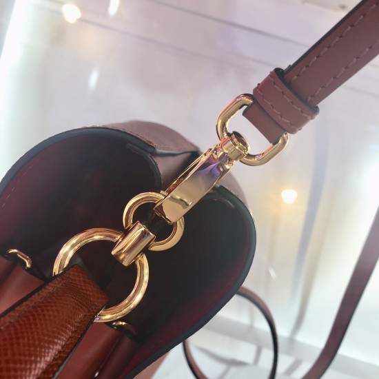 Small Prada Panier Saffiano leather Bucket bag Size: 17x18x10.5CM