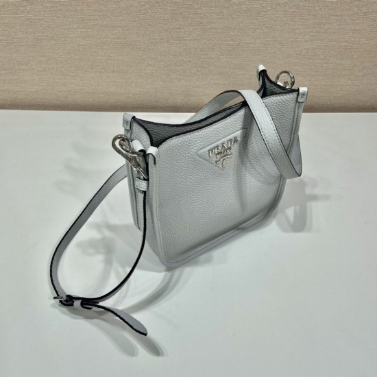 Prada Leather mini shoulder bag Size: 19x20x6CM