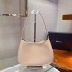 Prada Cleo brushed leather shoulder bag  Size: 26.5x15x4CM