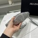 Prada Crystal Triangle pouch