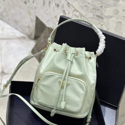 Prada Duet Re-Nylon Bucket shoulder bag