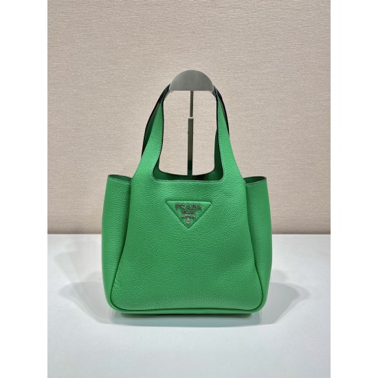 Prada Leather tote  Size: 25x21.5x14CM